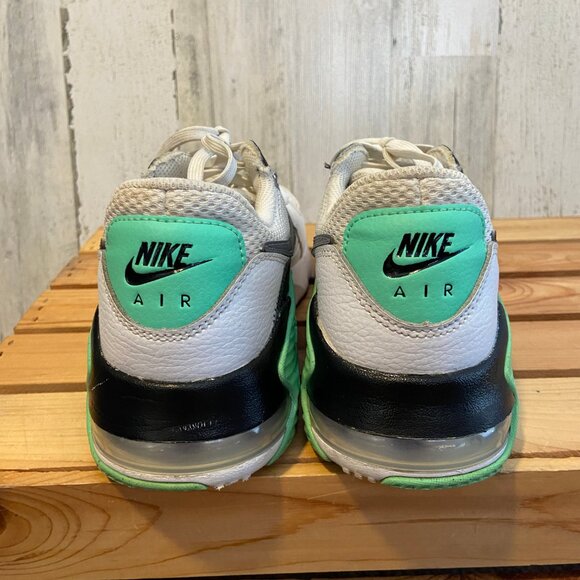 CLEARANCE! Nike Women's Size 8 Air Max Excee Sneakers White Green Glow Shoes - Picture 5 of 12
